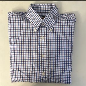 Kirkland Mens Traditional Fit Non-Iron Button Down Dress Shirt Size 16-34/35